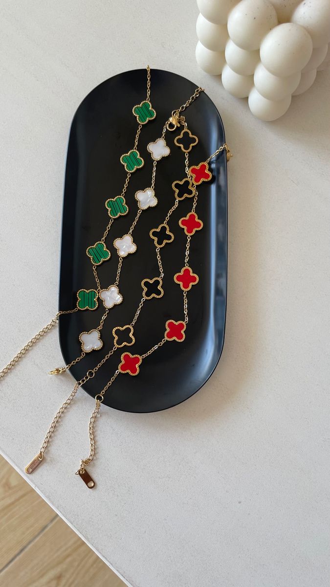 Pulsera Trebol Van Cleef + CAJA de Regalo