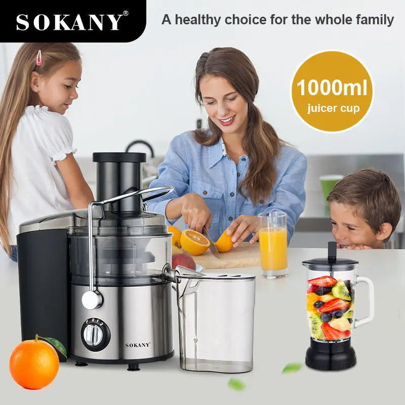 Extractor de Jugo Sokany – Potencia, Salud y Comodidad en un Solo Equipo